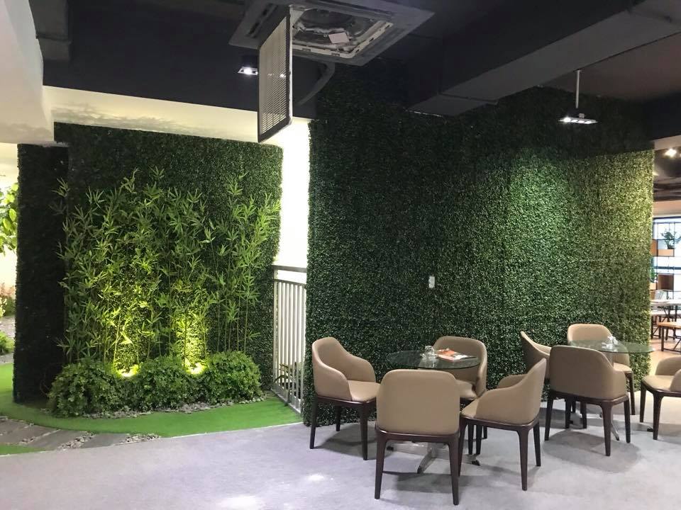 Những điều cần biết về cỏ nhân tạo dán tường